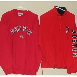 Red Sox sweatshirt & Boston Fleece pullover